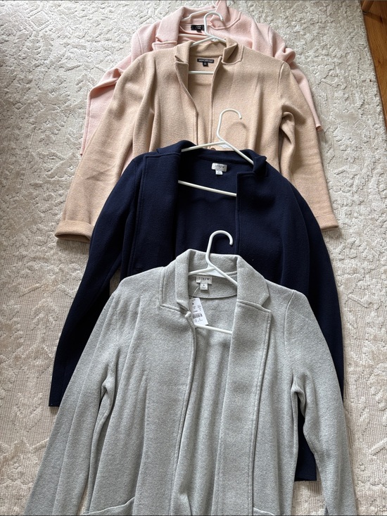 J. Crew Jackets & Blazers - Lot of 4 Open Front knit Cardigans